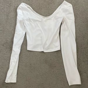Lululemon White Align Long Sleeve Size 2 Perfect Condition